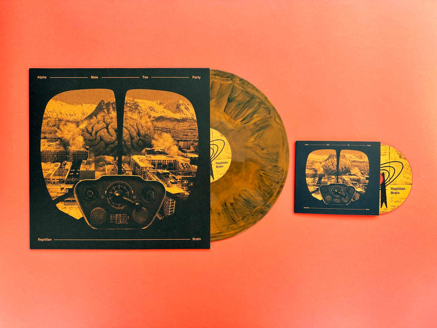 Alpha Male Tea Party – Reptilian Brain